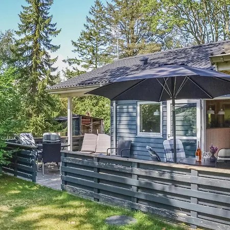 度假居 Three-bedroom In Grasted Græsted